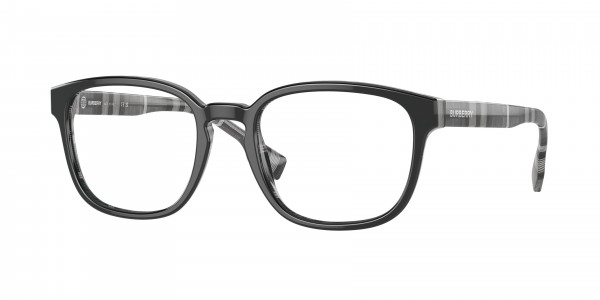 Burberry BE2344 EDISON Eyeglasses, 4077 EDISON BLACK (BLACK)