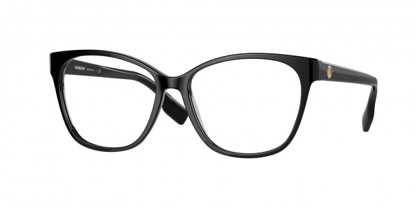 Burberry BE2345 CAROLINE Eyeglasses, 3001 CAROLINE BLACK (BLACK)