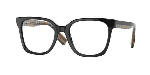 Burberry BE2347 EVELYN Eyeglasses, 3942 EVELYN BLACK (BLACK)