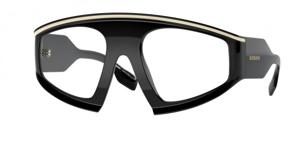 Burberry BE4353 BROOKE Sunglasses, 30011W BLACK (BLACK)