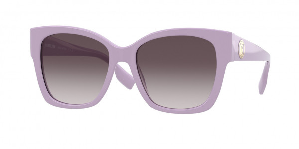 Burberry BE4345 RUTH Sunglasses, 394111 LILAC (VIOLET)