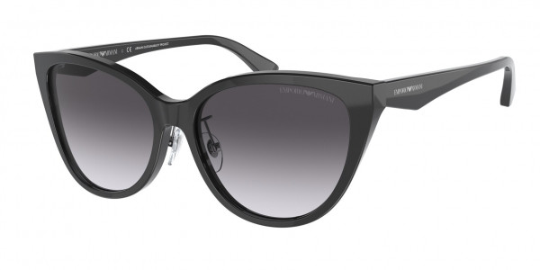 Emporio Armani EA4162F Sunglasses, 58758G BLACK (BLACK)