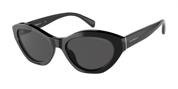 Emporio Armani EA4172 Sunglasses, 501787 BLACK DARK GREY (BLACK)