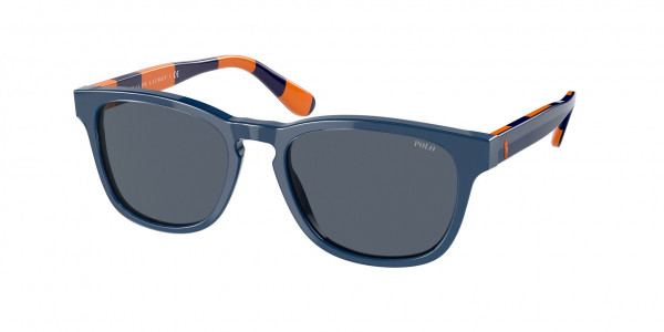 Polo PH4170 Sunglasses, 590587 SHINY NAVY BLUE GREY/BLUE (BLUE)