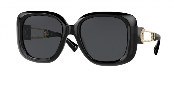 Versace VE4411 Sunglasses, GB1/87 BLACK DARK GREY (BLACK)