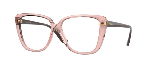 Vogue VO5413F Eyeglasses, 2828 TRANSPARENT PINK (PINK)