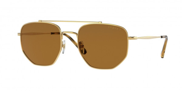 Vogue VO4220S Sunglasses, 280/83 GOLD POLAR BRONZE (GOLD)