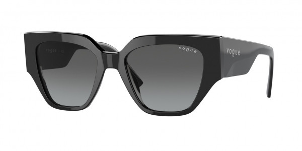 Vogue VO5409S Sunglasses, W44/11 BLACK GREY GRADIENT (BLACK)