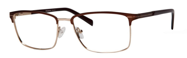 Esquire EQ1610 Eyeglasses, Matte Brown/Gold