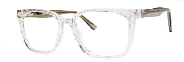 Enhance EN4287 Eyeglasses, Crystal/Grey