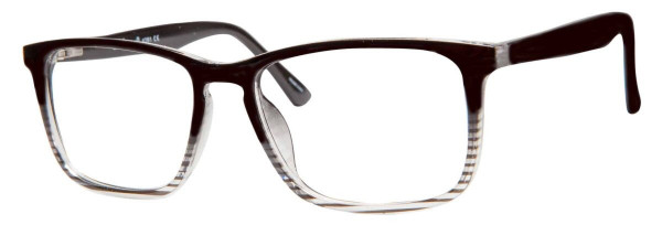 Enhance EN4281 Eyeglasses, Black Grey Fade
