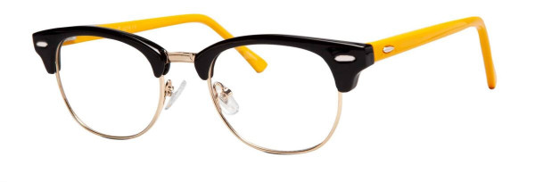 Enhance EN4276 Eyeglasses, Black/Gold