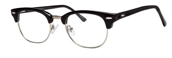 Enhance EN4276 Eyeglasses, Black/Silver
