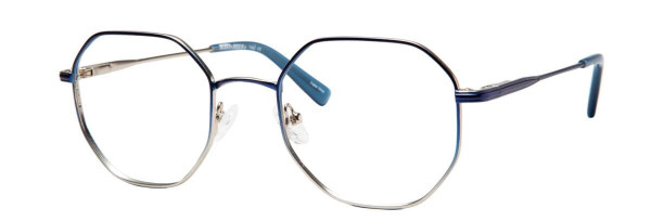 Scott & Zelda SZ7460 Eyeglasses, Blue/Silver