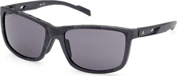 adidas SP0047 Sunglasses, 05A - Matte Grey / Matte Grey