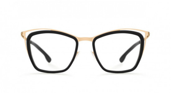 ic! berlin Louisa Eyeglasses, Rose-Gold-Black