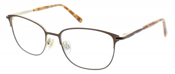 Ellen Tracy LORCA Eyeglasses, Brown