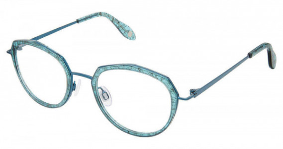 Fysh UK F-3681 Eyeglasses, S404-TEAL