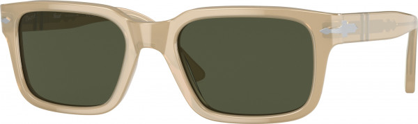 Persol PO3272S Sunglasses, 116931 BEIGE OPAL GREEN (BROWN)