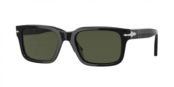 Persol PO3272S Sunglasses, 95/31 BLACK GREEN (BLACK)