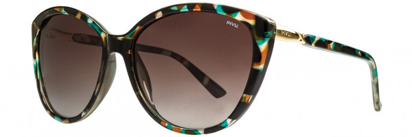 INVU INVU Sunwear 150 Sunglasses, Emerald Demi
