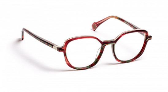 J.F. Rey JF1507 Eyeglasses, BURGUNDY/DEMI GREEN (8545)