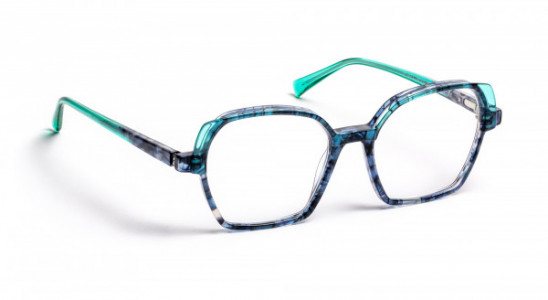 J.F. Rey JF1511 Eyeglasses, BLUE / LIGHT GREEN (2040)