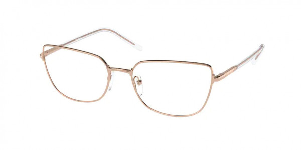 Prada PR 59YV Eyeglasses, SVF1O1 PINK GOLD (PINK)