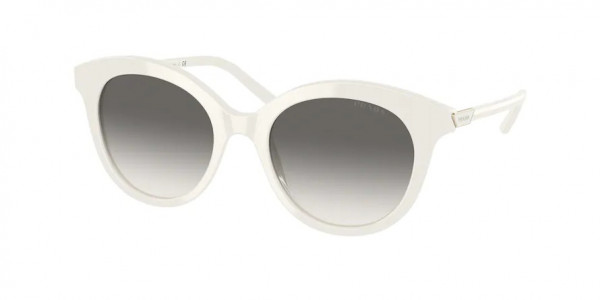 Prada PR 02YS Sunglasses, 142130 TALC GREY GRADIENT (WHITE)