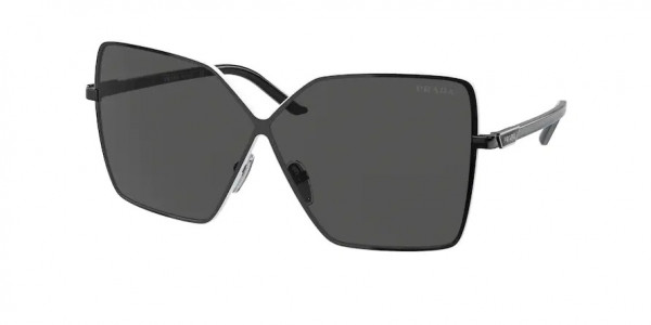 Prada PR 50YS Sunglasses, 1AB5S0 BLACK DARK GREY (BLACK)