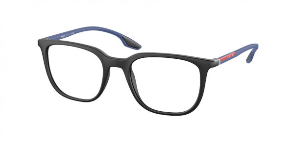 Prada Linea Rossa PS 01OV Eyeglasses, 16G1O1 MATTE BLACK (BLACK)