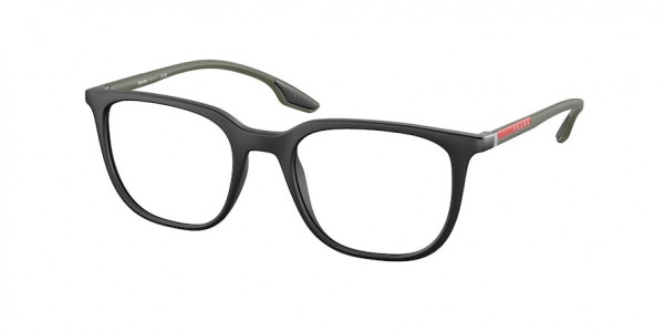 Prada Linea Rossa PS 01OV Eyeglasses, 18G1O1 MATTE BLACK (BLACK)
