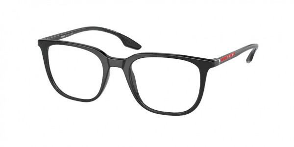 Prada Linea Rossa PS 01OV Eyeglasses, 1AB1O1 BLACK