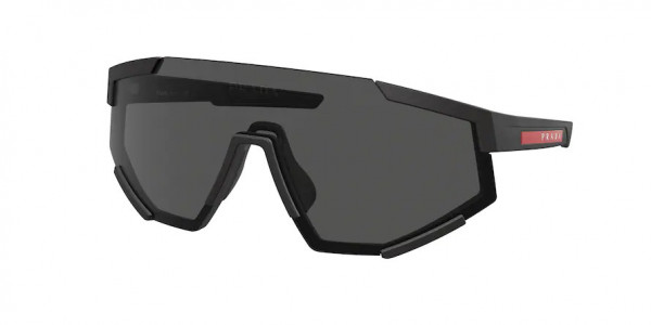 Prada Linea Rossa PS 04WS Sunglasses, DG006F BLACK RUBBER (BLACK)