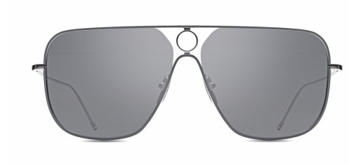 Thom Browne TB-114 Sunglasses, SILVER/GREY