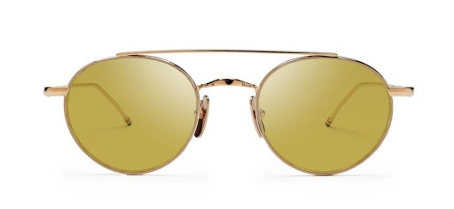 Thom Browne TB-101 Sunglasses, WHITE GOLD