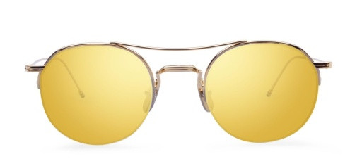 Thom Browne TB-903 Sunglasses, WHITE GOLD