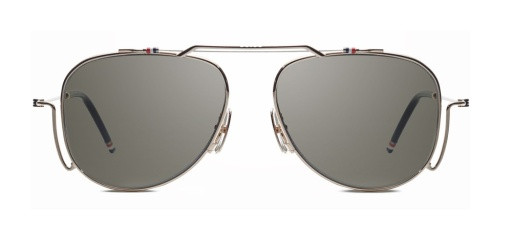 Thom Browne TB-917 Sunglasses, WHITE GOLD