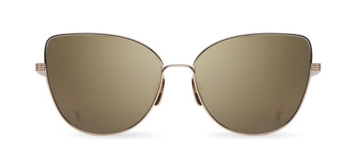 Thom Browne TB-121 Sunglasses, WHITE GOLD
