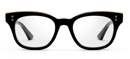 DITA RHYTHM Eyeglasses, BLACK/YELLOW GOLD