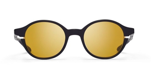 DITA SIGLO Sunglasses, BLACK/WHITE GOLD