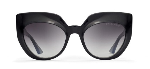 DITA CONIQUE Sunglasses, BLACK