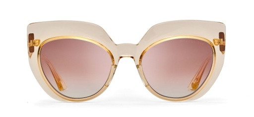 DITA CONIQUE Sunglasses, WHITE ROSE CRYSTAL