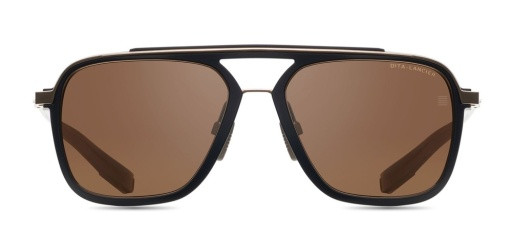 DITA LSA-400 Sunglasses, BLACK/WHITE GOLD