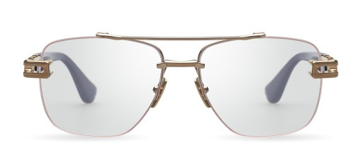 DITA GRAND-EVO RX Eyeglasses, WHITE GOLD - BLUE