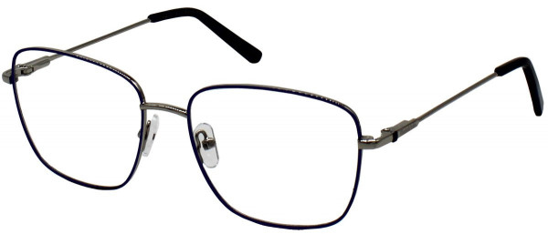 Elizabeth Arden EAC 410 Eyeglasses, 2-NAVY/SILVER