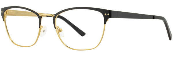 Adin Thomas Adin Thomas 410 Eyeglasses, 1 - Black / Satin Gold
