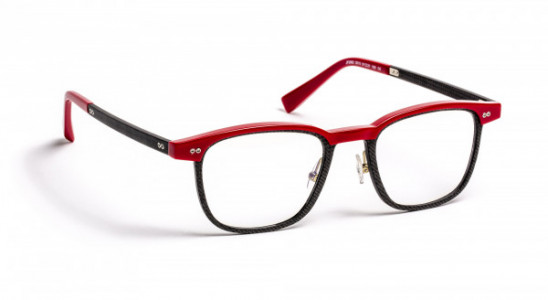 J.F. Rey JF2962 Eyeglasses, RED/FIBER GLASS SILVER/CARBON (3015)