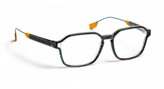 J.F. Rey JF1506 Eyeglasses, BLUE PIXEL/ORANGE (2562)