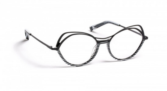 J.F. Rey JF2973 Eyeglasses, STRIPES BLACK (0010)